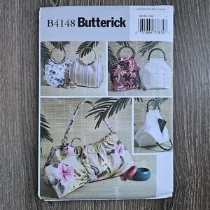 NEW Butterick B4148 Handbags Pattern